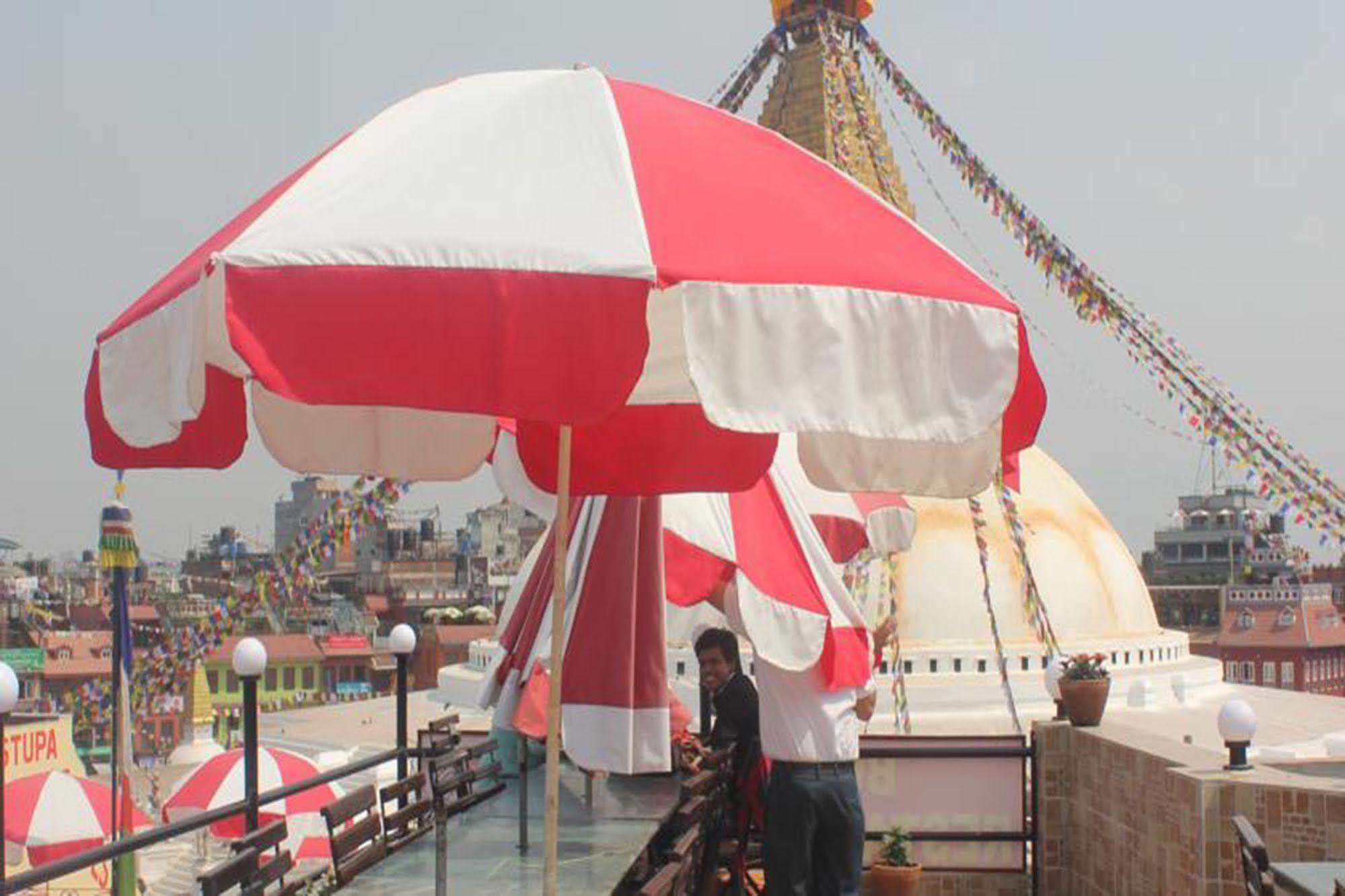 Boudha Stupa View Guest House Kathmandu Esterno foto